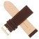 Watch strap, male, 28mm, harness 80 mm, larynx 120 mm, genuine leather, brown