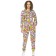 A set of sweatshirts and trousers female, size m, pink color
