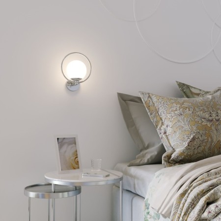 Wall lamp Eurosvet Ringo 50289, E27, 1x60W, 200x170x250 mm, chromium color-4