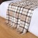 Valencia plaid 140x200cm, 03/Babble, White/Dog/Cor, HL 50%, PE 30%, pan 20%