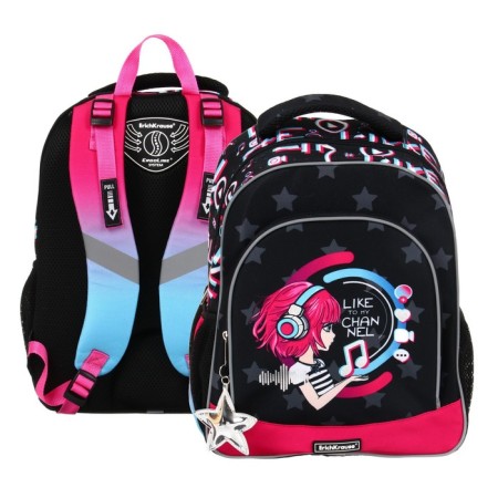 School backpack Erich Krause Ergoline 15l, 39 x 28 x 14 cm, ergonomic back, Top Blogger 56788