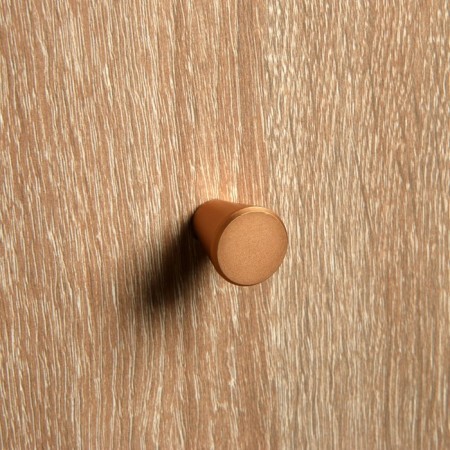 Handle button RK019GP, color pink gold, 8 pcs TMP-5