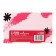 Lowed A6 Planning, with opened sheets, 50 sheets, gluing, soft cover, Pink Style