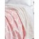 Pink Dreams, size 130x150 cm, monogram, pink