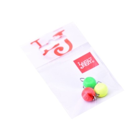 Cathed-to-collapse loaded Lucky John Ball Rgy Mix1, 10 g, 3 pcs.