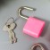 Lacking with a key for the casket metal, plastic set 5 pcs C286 3.1x1.9 cm