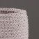 Suspended basket, polyester fiber