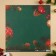 Scrapbooking paper "New Year's Post", 30.5 x 32 cm, 180 g/m²
