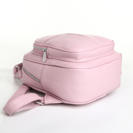 Women's backpack on lightning, pink color-3