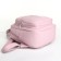 Women's backpack on lightning, pink color
