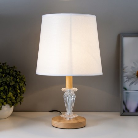 Hell's table lamp E27 40W white 22x22x35.5 cm Risalux-1