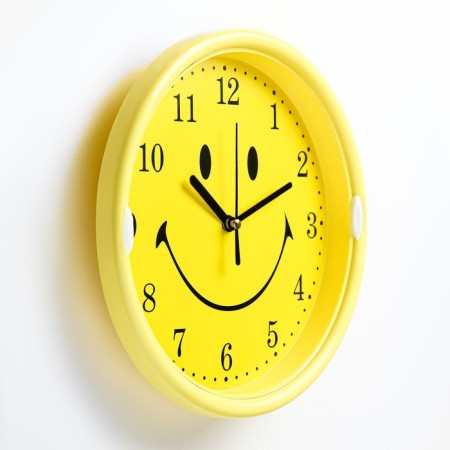 Children's wall clock "Smile", discrete move, D-20 cm-1