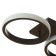 Lamp "NAMI" LED 33W 6000K Black 52.5x17x7 cm
