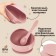 Baby plate on a suction cup and cutting devices M&B, dusty rose, shade mix