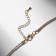 The necklace "pearls" environment, the color is white in gold, 40 cm