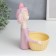 Souvenir Polystone stand "Girl with basket" MIX 20.3x16.8x25.5 cm