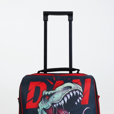 Small 16 suitcase, a lightning department, an outer pocket, black color-4