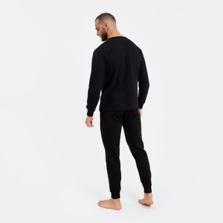 Male thermal underwear (longshille/pants), black color, size 50-4