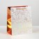 Gift laminated package, packaging, "bronze", 23 x 27 x 12 cm