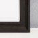 Photo frame Plastic "Mira" 40x60 cm, 642446 brown (plastic screen)