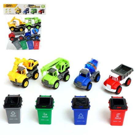 Set of machines "Special Technics", with sorting containers, inertia