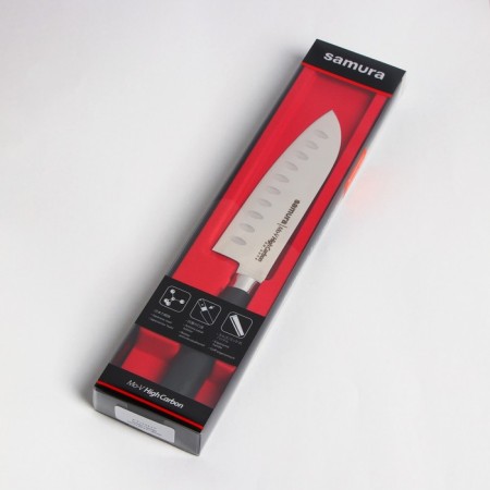 Kitchen knife Samura Mo-V, Santoku, blade 18 cm-4