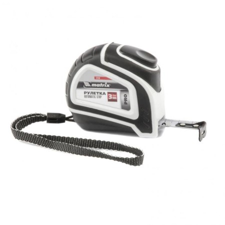 Matrix Autostop 32550 roulette, automatic fixation, two -component case, 3 m x 16 mm