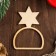 Rings for napkins New Year's "Stars", 4pcs, 46 x 67 mm
