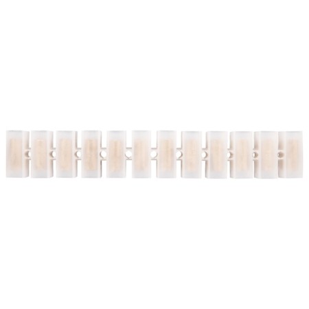 Klement screw block KV-35 10-35, current 80 A, polyethylene white rexant (10 pcs.-4