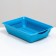 Deep toilet with a mesh of 36 x 25 x 9 cm, blue