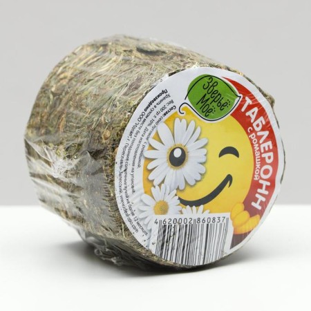 Lugovoi hay Tableronn "My Beast", with chamomile, 200 g
