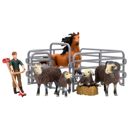 Set of figures "on the farm", 8 items