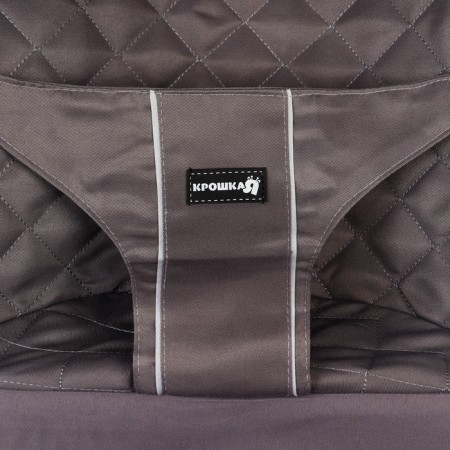 Smooth cover for children's sun lounger, gray TM KRACH I-4