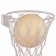 Wall lamp Mantra Basketball, E27, 1x20W, 320x300x370 mm, matte white color