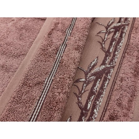 Bamboo towel Primvelle Palmyra, 450 gr, size 70x140 cm, berry color-1