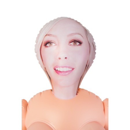 Infutal doll Toyfa Dolls-X Cecilia, blonde, 2 holes, 160 cm-3