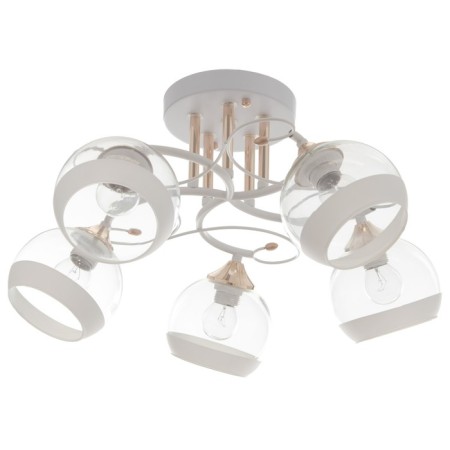 Anava chandelier 5he27 40w is white 48x48x25.5 cm Bayerlux