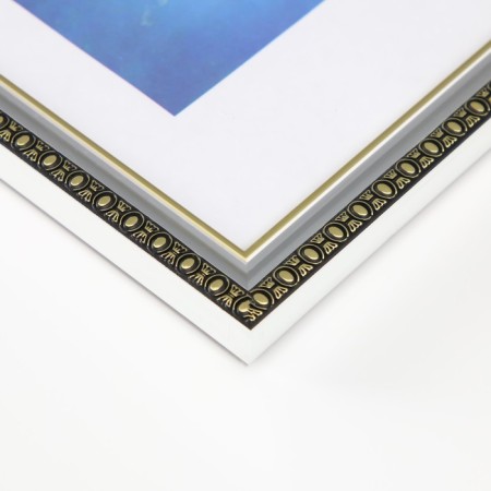 Photo frame Plastic "Kame" 21x30 cm, silver-3