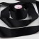 Satin tape, 75 mm × 23 ± 1 m, black color No. 39