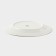 Plate porcelain dining shares askım, d = 25 cm, red color
