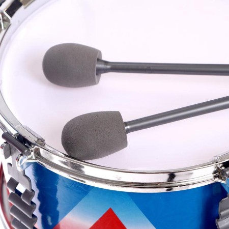 Drum installation "Virtuos", 6 drums, 2 plates, sticks, pedal, chair-1
