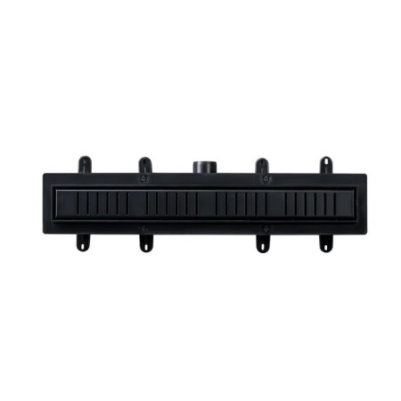 Comforty CF6ADB50 drainage groove, plastic, 500mm with a grille, black matte-3
