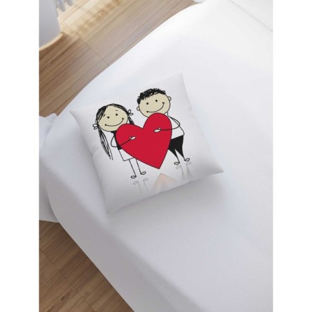 Pillowess decorative “Love for two”, with a zipper, size 45x45 cm-1