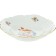 Round bernadotte salad, decor "Meissen bouquet", 23 cm