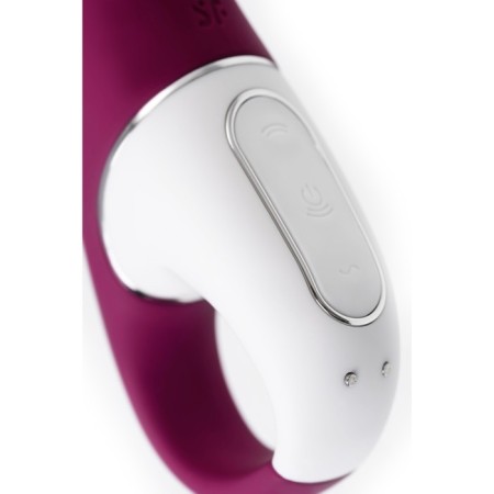 Vacuum-wave contactless stimulator of the Satiffyer Lucky Libra, silicone, 15.7 cm, red red-5