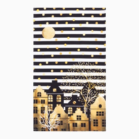 New Year's gift set of Ethel "Golden City", apron, towel, take-5