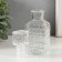 Diffusor for essential oils with a “square” lid 100 ml transparent 4.5x5x13.5 cm