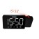 Electronic desktop watches, with an alarm clock, FM radio, projection, USB, 16.9 x 8.4 x 3.9 cm