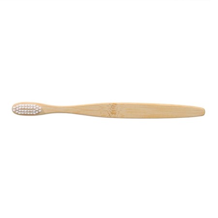 Bamboo toothbrush soft, in a box, white-3