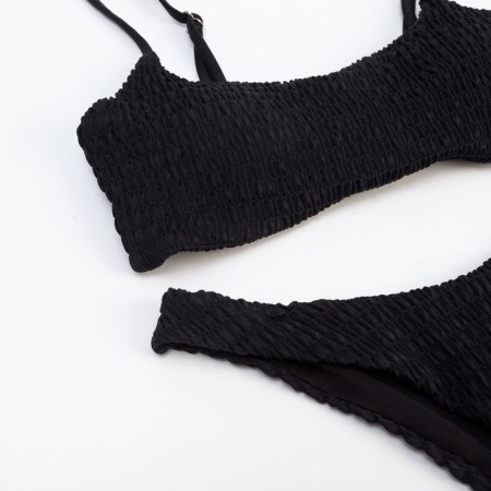 Swimsuit female separate minku color black, size 48-7